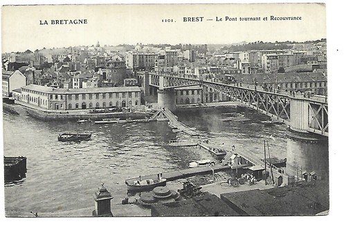 Brest pont tournant et - brest, le
