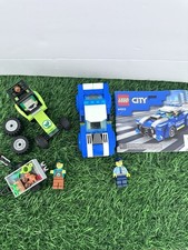 LEGO City Bundle – Incomplete Assembled Sets (60390 & 60312) + 2 Minifigures