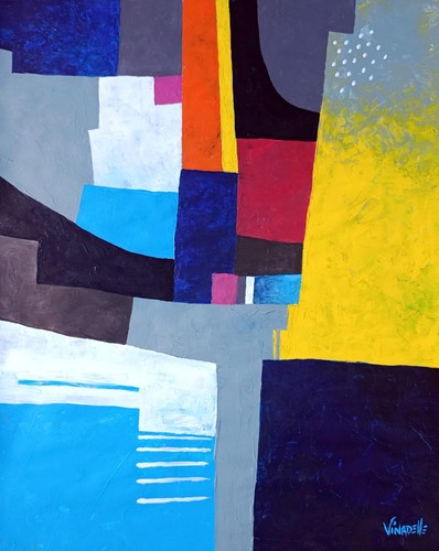 Peinture abstraite entropie - abstraite, 67