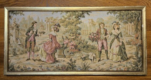 Ancien tableau tapisserie - , «