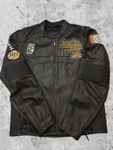Harley davidson veste cuir - harley-davidson,