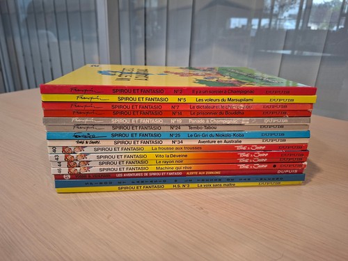 Lot bds spirou - lot,