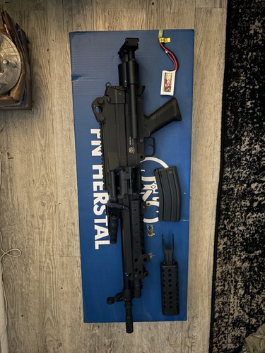 Herstal m249 para airsoft - herstal,
