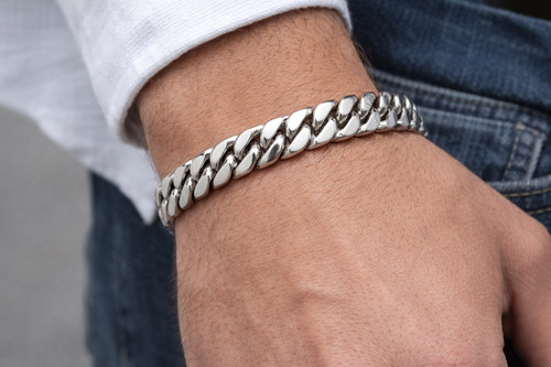 Bracelet maillons cubains - bracelet,
