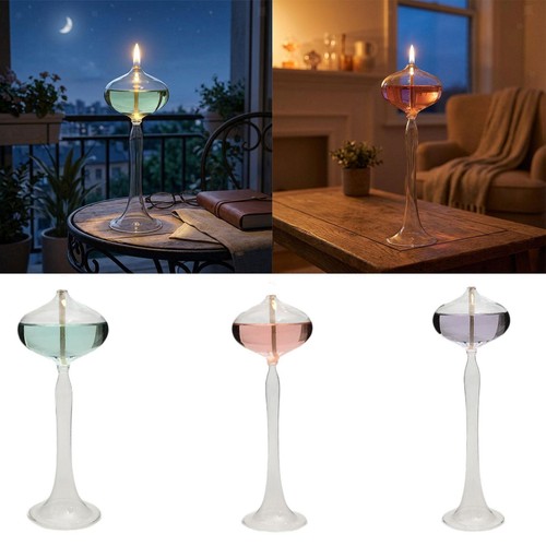 Bougeoir verre transparent - verre,