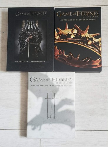 Lot coffret dvd game - coffret,