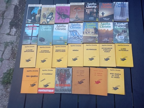 Lot agatha christie variés - christie,