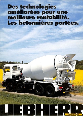 Bétonnieres libherr - bÉtonnieres, /