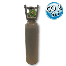 BOUTEILLE DE CO2 DE 4 LITRES PLEINE POUR USAGE ALIMENTAIRE - AVEC CERTIFICATIONS