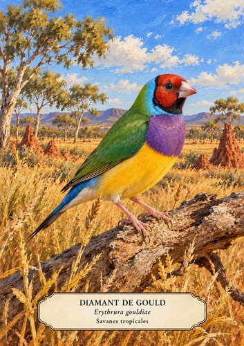 Affiche diamant gould - diamant,