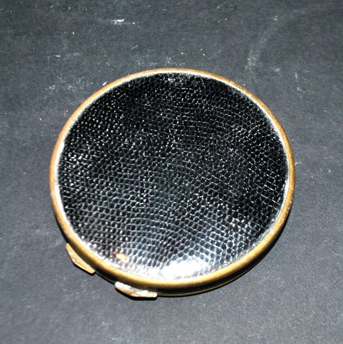 Boite poudrier vintage - , en