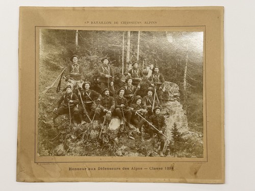 Grande photo chasseurs - photo, alpins