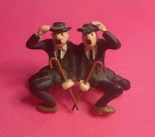P94508 Tintin Dupont and Dupond Metal Collectible Figures 