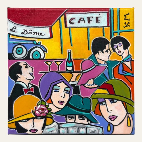 Tableau soirée parisienne - soirée,