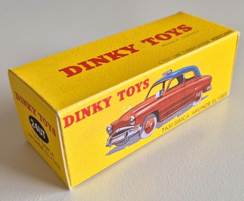 Dinky toys boite vide inedite - dinky,