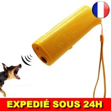 ✅Anti Aboiement STOP Arrêt Chien Education Canine LED Ultrasons 3 en 1 Répulsif