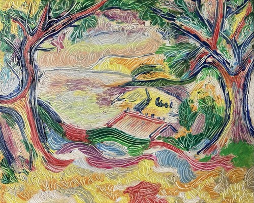 Tableau ecrin 2026 huile - tableau,