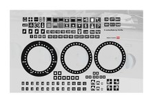 Lot d'autocollants avec