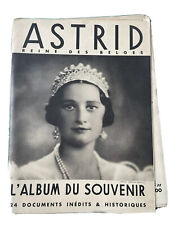 Astrid Queen of the Belgians Documents Collection November 15, 1935 The Souvenir Album