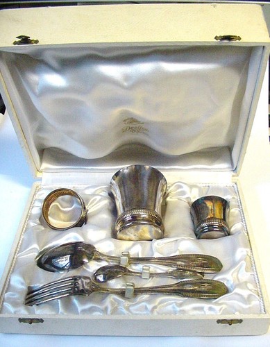 Ensemble metal argente - ensemble,