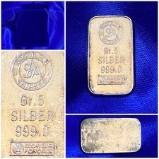 Lingot Argent Pur Argor Swiss