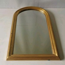 Miroir vintage Dorée Fabriqué En Belgique