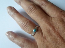 bague en argent massif