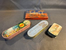 Lot de 4 anciennes boîtes en