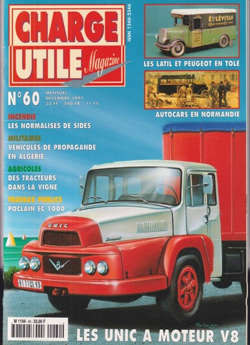 Charge utile unic - utile, v8/