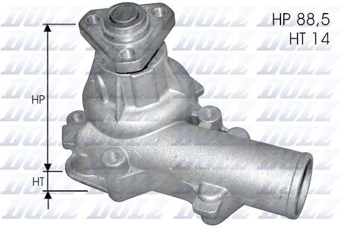 Pompe eau fiat 124 - à,