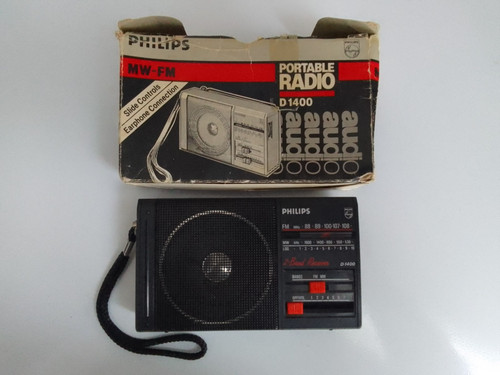 Philips d1400 portable radio - philips,