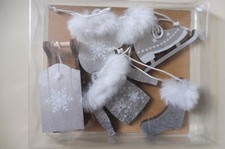 Lot de 5 décorations de Noël