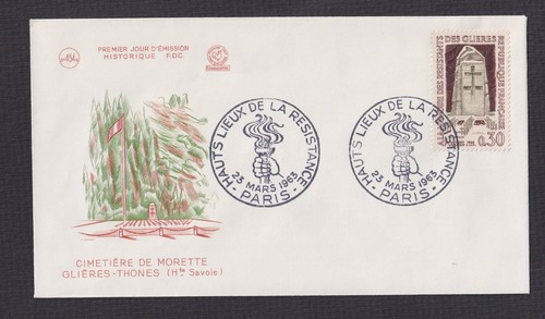 Enveloppe fdc cimetiere de - enveloppe,