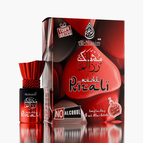 Nuaim musk rizali 6ml attar - rizali,