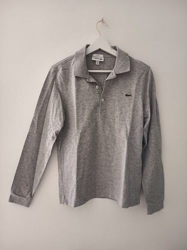 Polo lacoste blanc manches - polo,
