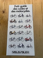 petit guide des cycles et des motocycles VELOSOLEX brochure dépliant original