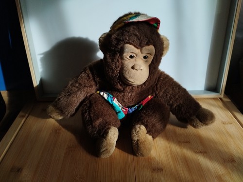 Plush monkey brown - plush,