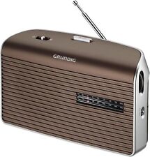 Grundig Music 60 Empfangsstarkes Radio Dans Moderne Design Braun / Argent