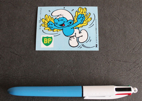 Autocollant sticker bp - /,