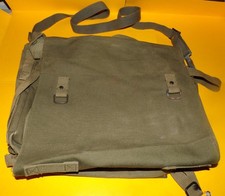 MUSETTE MILITAIRE EN TISSU DE TYPE ARMEE ALLEMANDE ,DIMENSION LONGUEUR 34 CM , 1