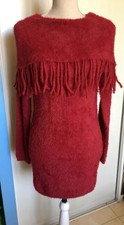 Robe pull franges taille 38/40