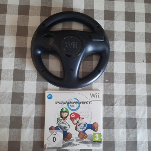 Mario kart wii avec - mario, volant