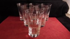 Service de 6 chopes en cristal de Baccarat modèle Mille Nuits