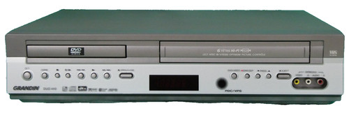 Combi dvd vhs - dvd, grandin