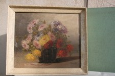 tableau peinture H/T bouquet