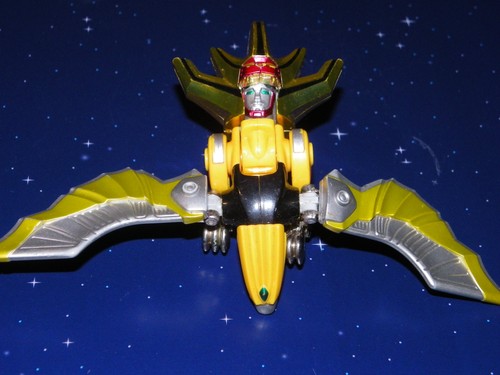 Figurine megazord aigle jaune - aigle,