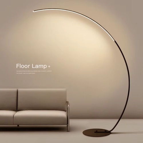 Lampadaire arc led moderne - lampadaire,