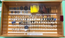 Kit D'Exposition Vintage D'Affichage Dremel En Bois Modèle Hobby