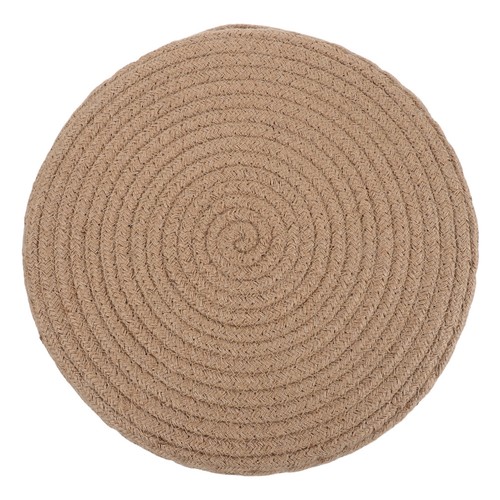 Coussin tissé naturel sol - coussin, de