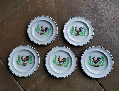 Assiette coq pexonne fenal - ,